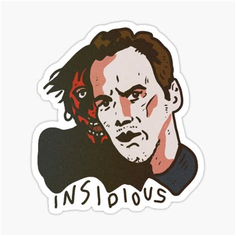 "Insidious " Sticker for Sale by MattisMatt83 | Redbubble