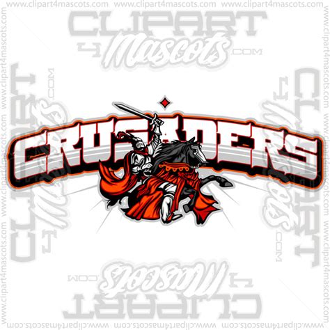 Crusaders Logo Image. Vector or Jpg Formats.