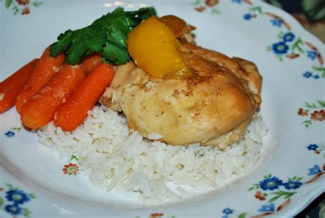 Slow Cooker Apricot Chicken