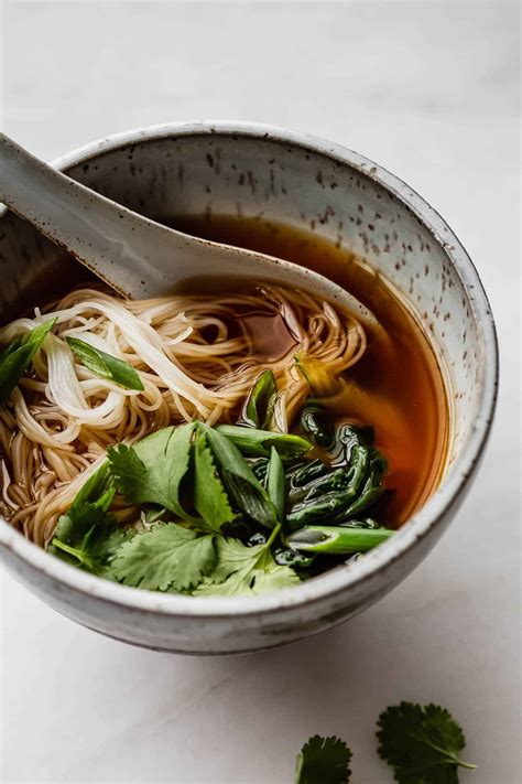 Vegan Pho Broth / Soup Recipe - Choosing Chia