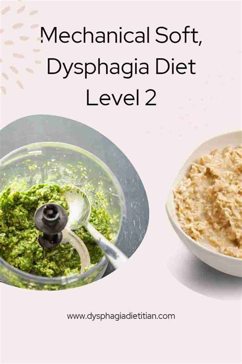 Dysphagia Diet Level 2: What Are Mechanically Altered Foods? ⋆ The ...