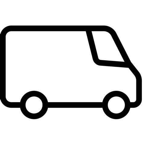 Collection of Black And White Van PNG. | PlusPNG