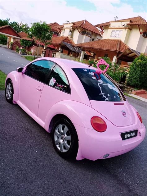 Pink Beetle - Fun and Stylish Car