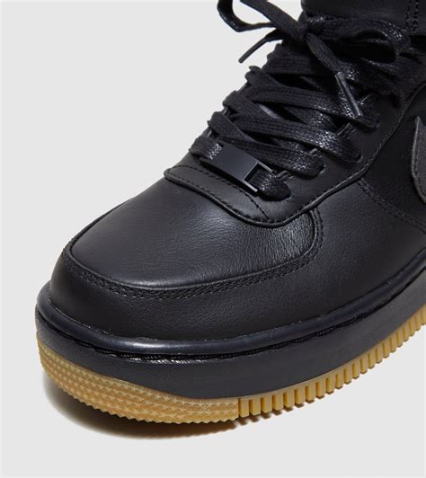 Lyst - Nike Upstep Warrior Leather Sneaker Boots in Black