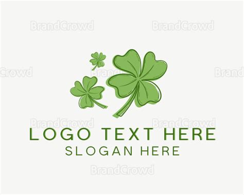 Lucky Leaf Clover Logo | BrandCrowd Logo Maker