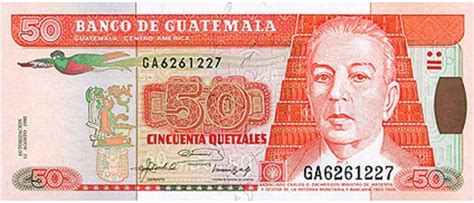 Que Personajes son los que están En los Billetes de Guatemala? - Noticias de Guatemala