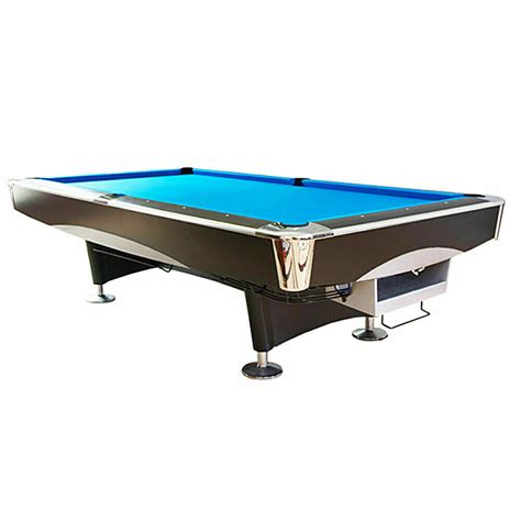 9FT Slate Superior 9 Ball Pool Table Blue Felt | DMA Online