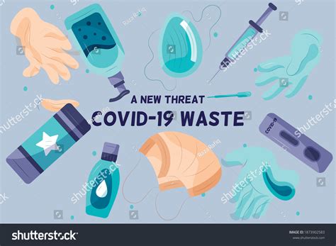 Coronavirus waste background Free Vector - Royalty Free Stock Vector 1873902583 - Avopix.com