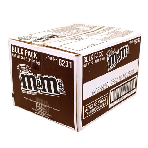 M&M'S PLAIN BULK PACK MARS 25# CTN - 14905