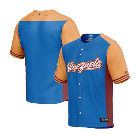 Venezuela Baseball Royal 2023 World Baseball Classic Jersey