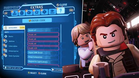 Lego Star Wars: The Skywalker Saga Cheat Codes