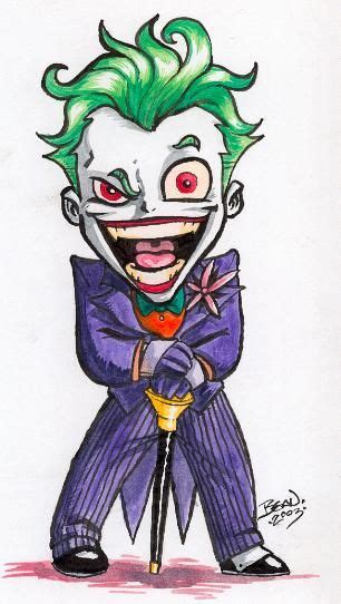 Chibi-Joker 2. by hedbonstudios on deviantART | Joker drawings, Joker artwork, Cartoon drawings