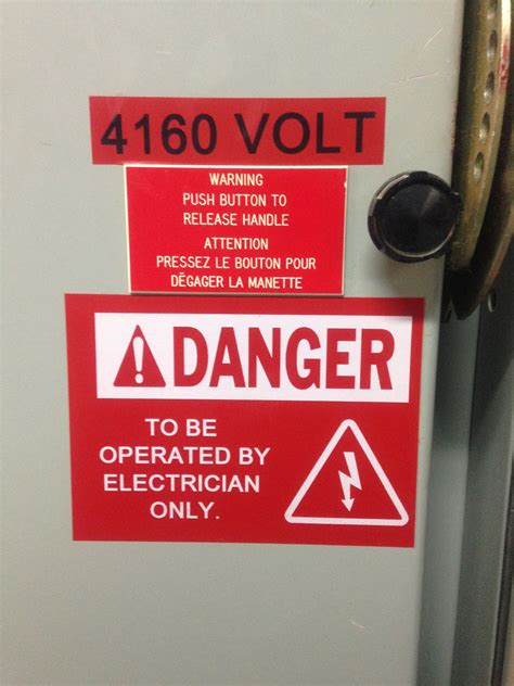 Electrical Safety Signs: Vital to Safety at Work