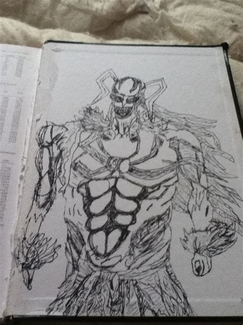 ichigo's hollow demon form by Aelux5216 on DeviantArt