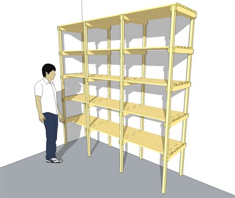 Easy & Simple: Knowing Wood shelving plans for storage