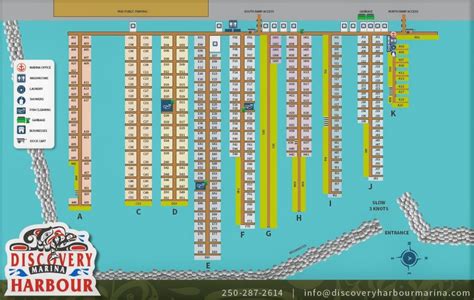 Marina Map | Discovery Harbour Marina