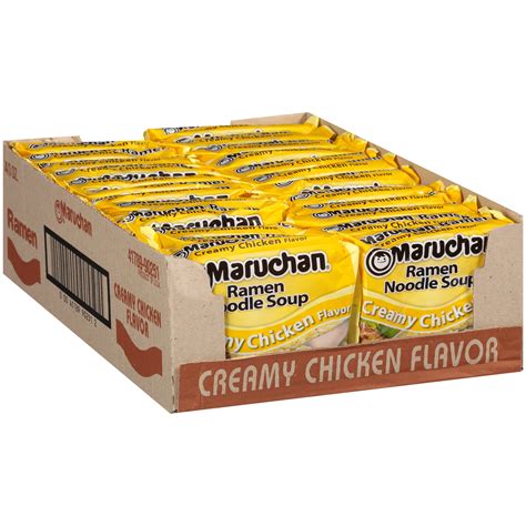 Maruchan Ramen Creamy Chicken Flavor, 3 oz, 24 pack- Buy Online in United Arab Emirates at ...