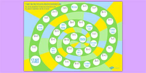 3 Times Table Multiplication And Division Board Game