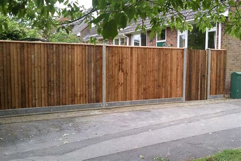 Concrete Posts & Gravel Boards | Bracknell's local fencing company www.woodworksfencing.com