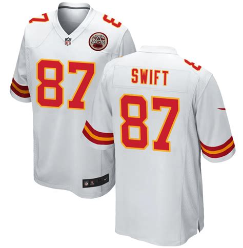 Taylor Swift Kansas City Chiefs White Jersey – All Stitched – Klein Studio