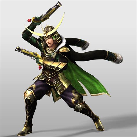 Masamune Date | Koei Wiki | Fandom | Samurai warrior, Samurai warriors ...