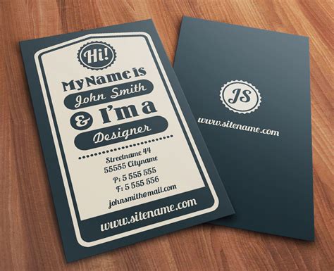 24 Vintage Business Cards with a Modern Twist