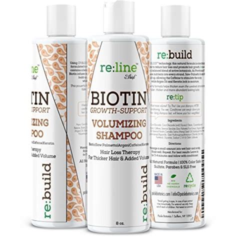 Biotin Hair Loss Shampoo - Volume Shampoo For Hair Growth ...