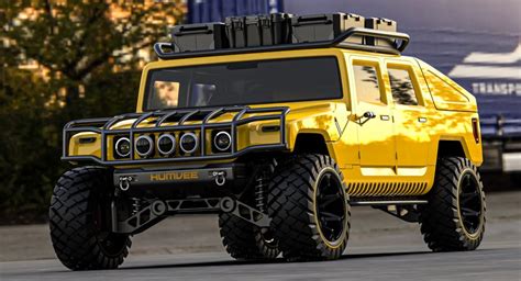 What Would A Modern 2025 Hummer H1 Look Like? Pro Car Designer Answers | Carscoops