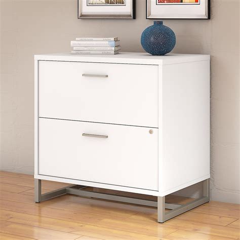 Office by kathy ireland® Method 2 Drawer Lateral File Cabinet, White