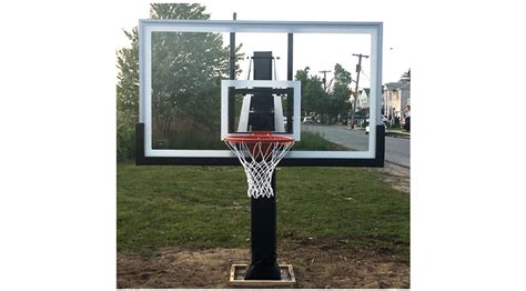 Pro Dunk Adjustable Hoops, In-Ground Basketball Goals Installation Long ...