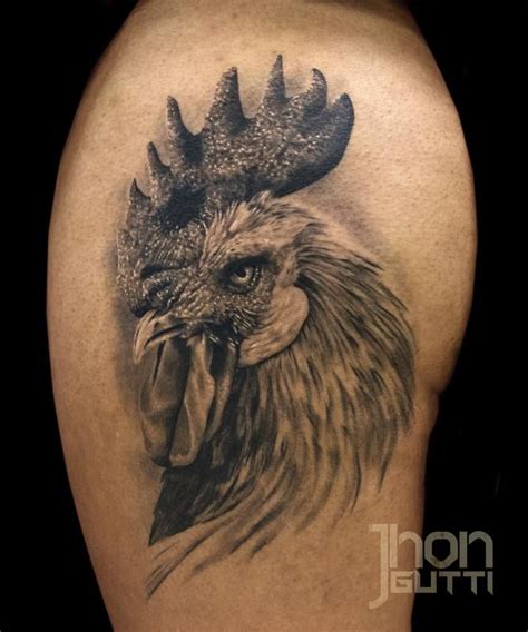 ROOSTER (HEALED) by Jhon Gutti : Tattoos Bull Tattoos, Animal Tattoos, New Tattoos, Body Art ...