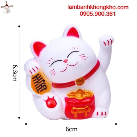 Tượng Mèo Thần Tài - Làm Bánh Không Khó