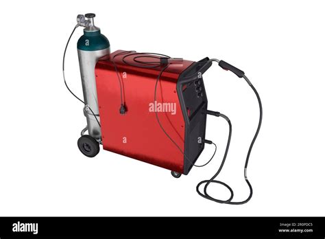 3D rendering machine welding equipment Stock Photo - Alamy