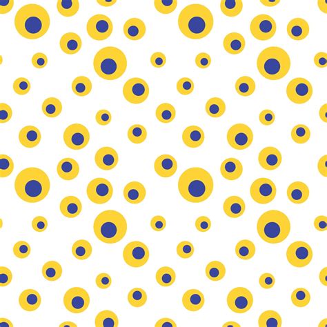 yellow circles pattern 12217357 Vector Art at Vecteezy