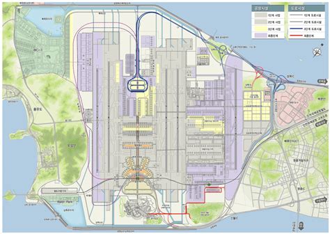 인천공항최종 | Airport design, Airport map, Airport