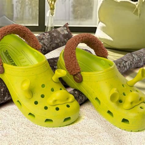 New Shrek Crocs Classic Clog Ogre Green IN Hand Ship Now - Etsy