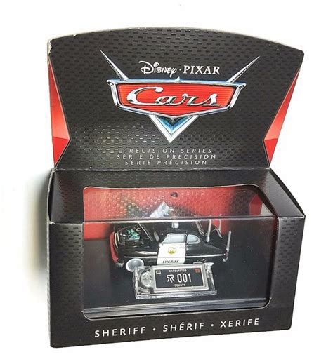 Disney Pixar Cars Precision SHERIFF with Open Hood Premium Diecast - New | eBay | Pixar cars ...