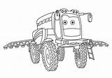 Premium Vector  Agricultural sprinkler Tractor Cartoon Toy Vehicle sketch template
