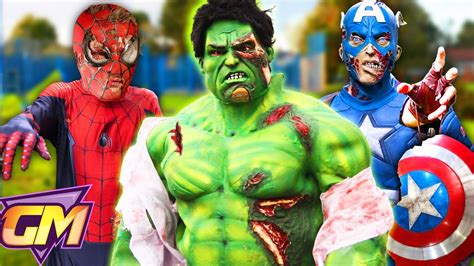 Zombie Hulk VS Avengers - Hide and Seek! - YouTube