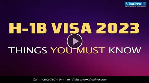 H1B Visa Process 2023: Four Things You Need To Know