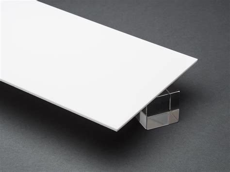 White Opaque Acrylic Sheet – Canal Plastics Center