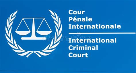 ICC, International Criminal Court Logo and SVG File Editorial Stock ...