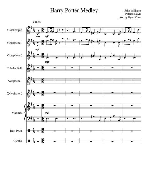 Xylophone Sheet Music Free | Printable Templates Free