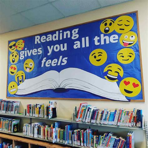 Reading Gives You All the Feels Bulletin Board Display – Ontarian Librarian