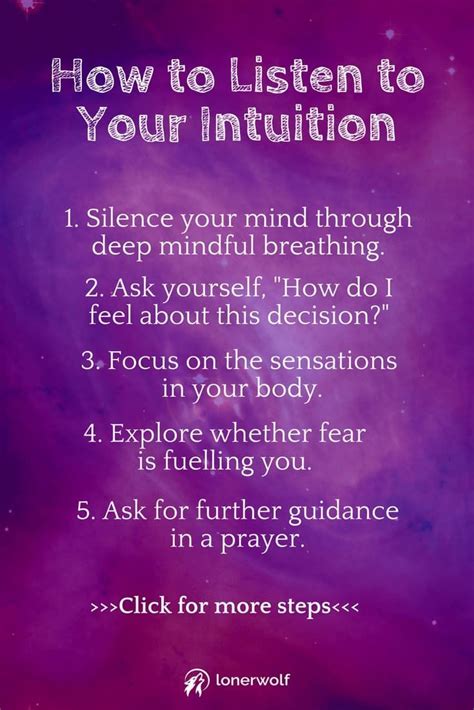 How to Trust Your Intuition & Find Total Clarity (9 Tips) | Intuition, Intuition quotes ...