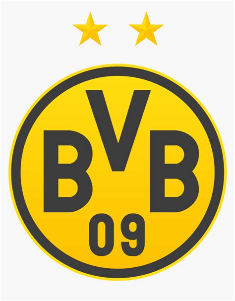 Borussia Dortmund Logo Stars, HD Png Download - kindpng