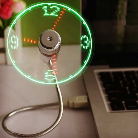 LED Fan Clock – OddGifts.com