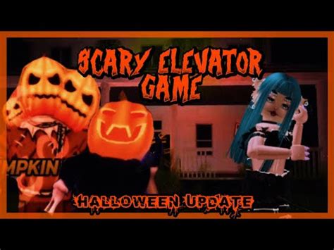 SCARY ELEVATOR GAME🎃 |in Roblox - YouTube