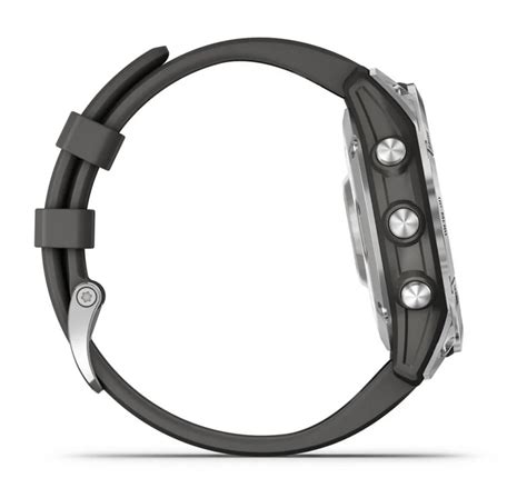 Garmin fenix 7, Silver w/Graphite Band - EU Supplies