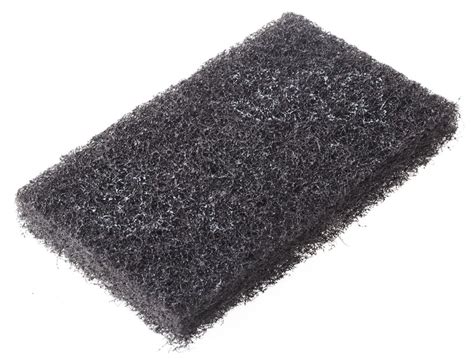 3M Black Scourer 158mm x 95mm x , for Industrial Cleaning Use - RS ...